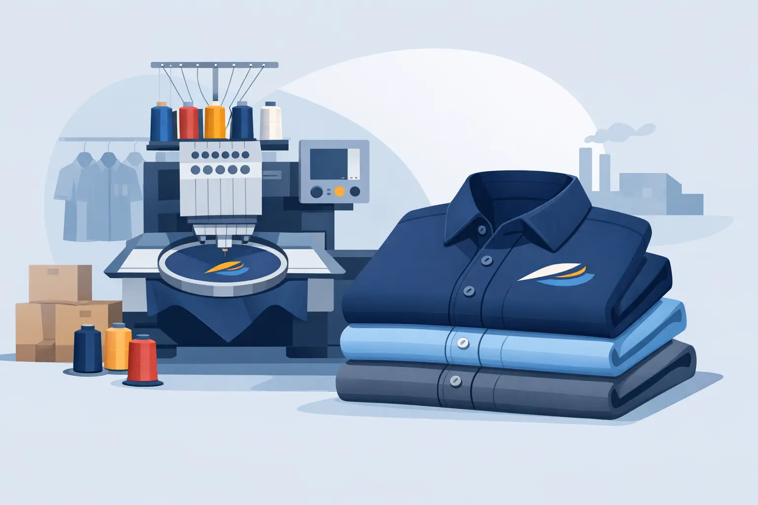 Bulk Embroidered Work Shirts That Last