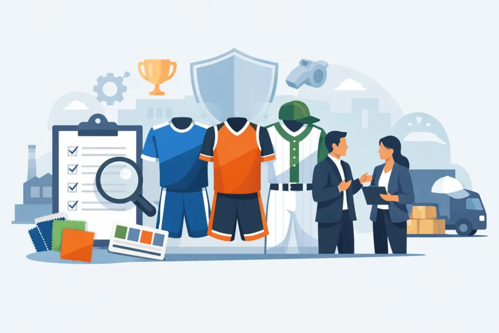 Choosing a Custom Sports Teamwear Supplier