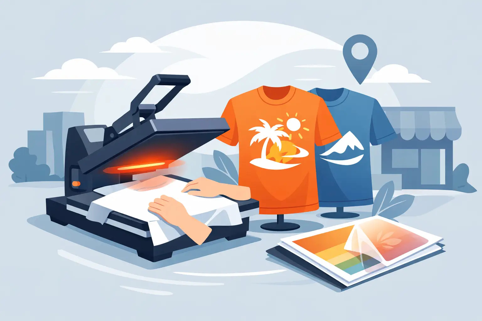 Heat Transfer Shirt Printing Near Me