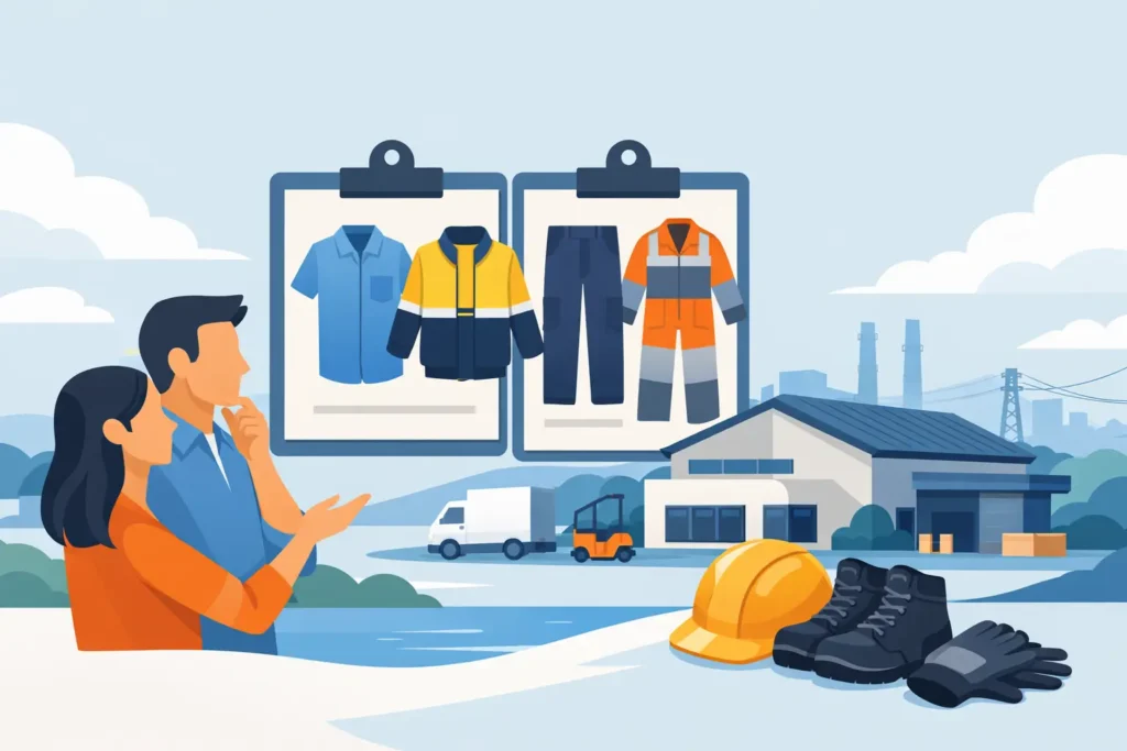 Choosing a Workwear Supplier in Bayswater