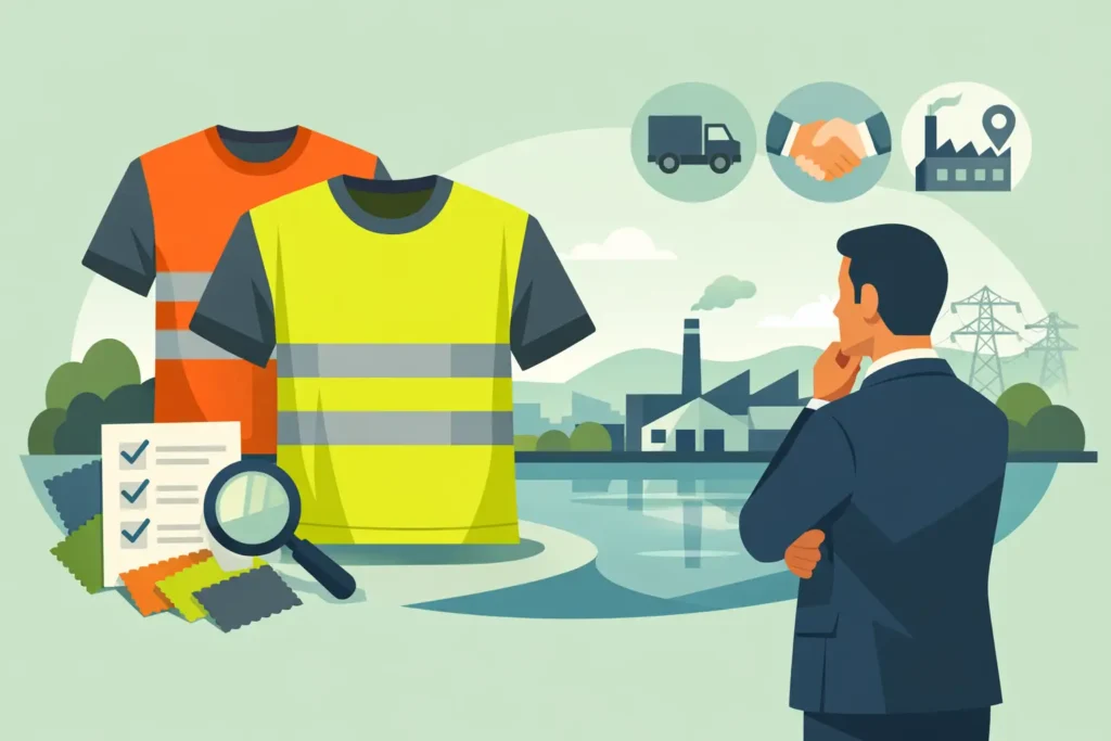 Choosing a Hi-Vis T-Shirts Supplier in Bayswater