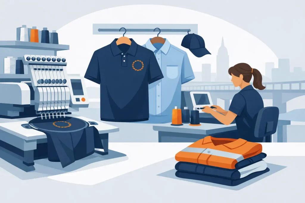 Clothes Embroidery Bayswater for Reliable Uniforms