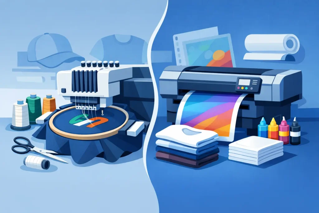 Contract Embroidery and Printing Services