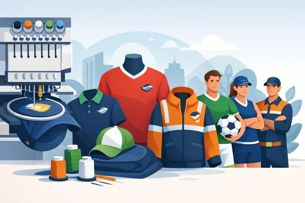 Embroidery Services Cranbourne for Every Team