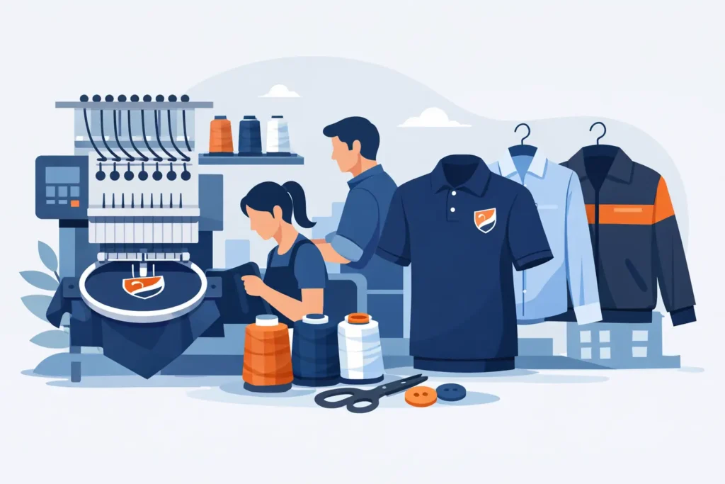 Clothes Embroidery Cranbourne for Better Uniforms