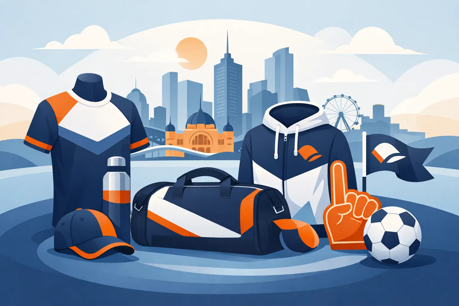 Custom Printed Promo Gear Melbourne for Teams
