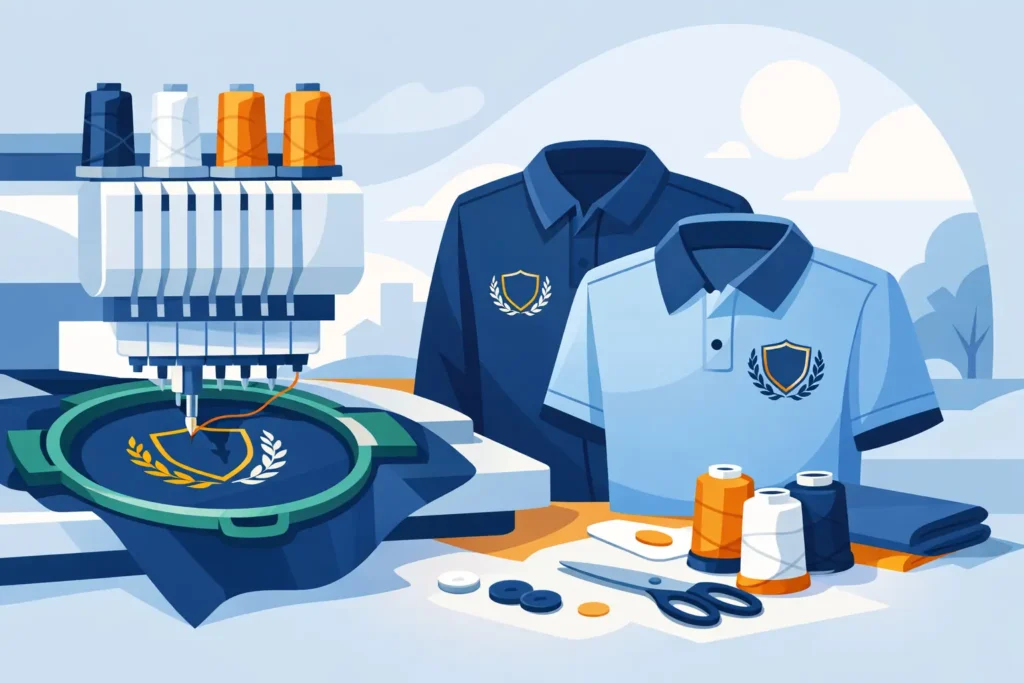 Embroidery Cranbourne for Uniforms That Last