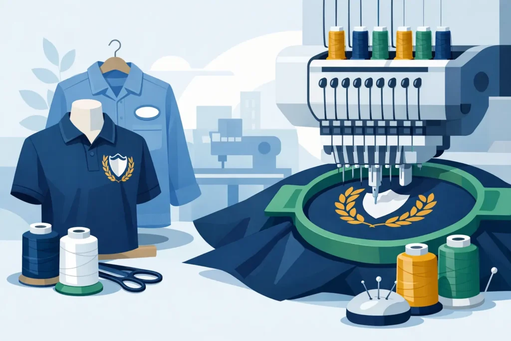 Embroidery for Uniform Companies That Lasts