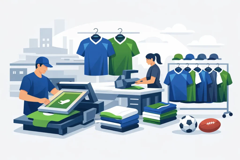 Wholesale Garment Printing Bayswater for Teams