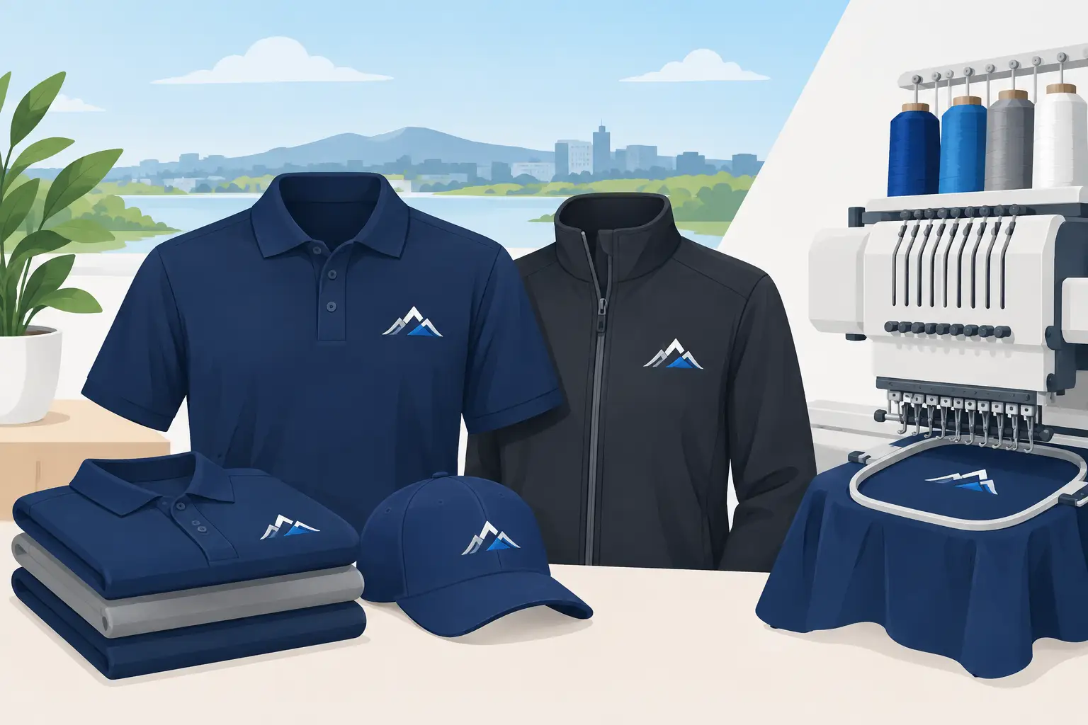 Bulk Embroidery Cranbourne for Branded Teams