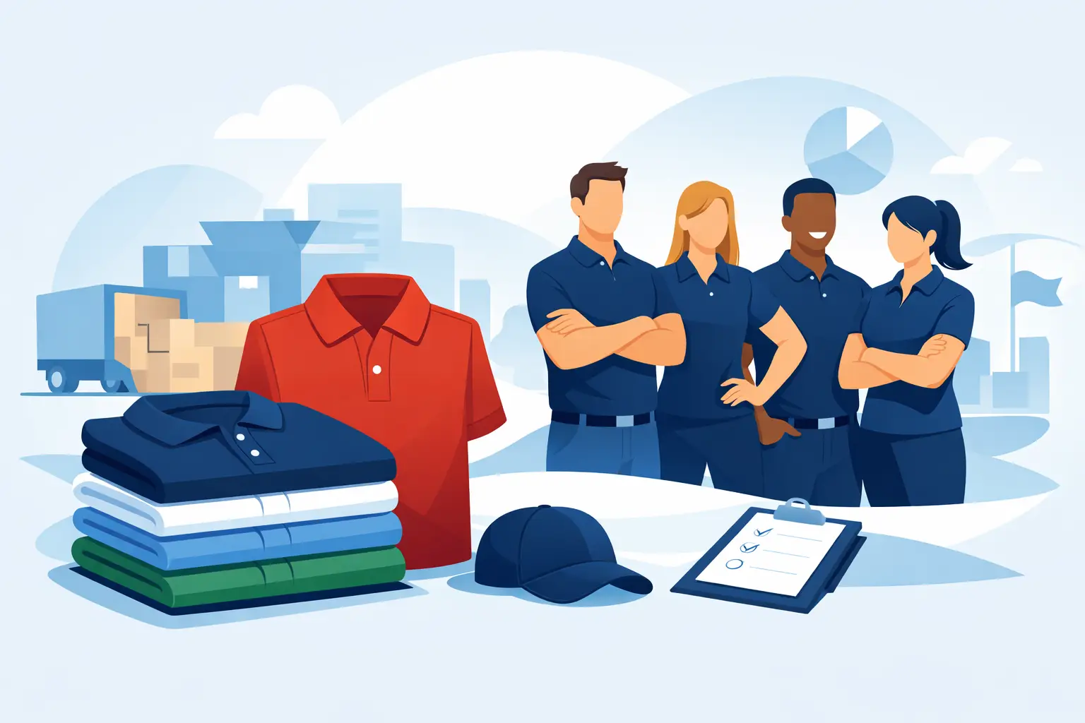 Bulk Polo Shirts for Reliable Team Uniforms