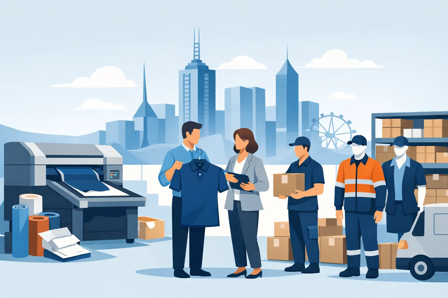 Contract Printing Melbourne for Reliable Uniform Supply