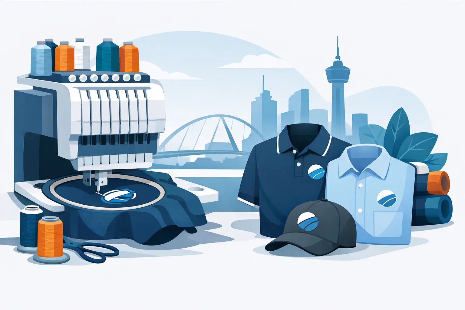 Embroidery Services Melbourne for Branded Uniforms