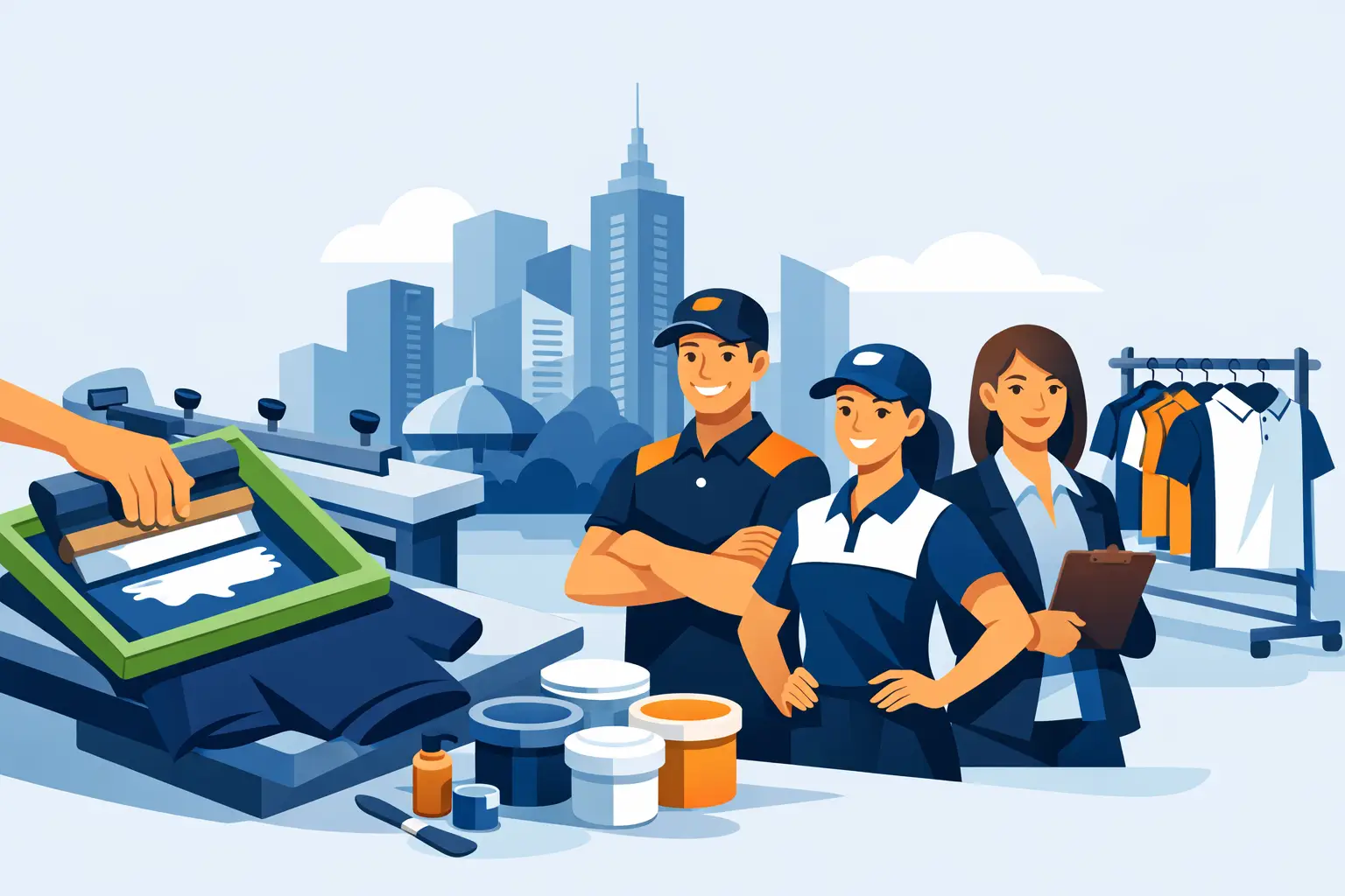 Screen Printing Melbourne for Branded Uniforms