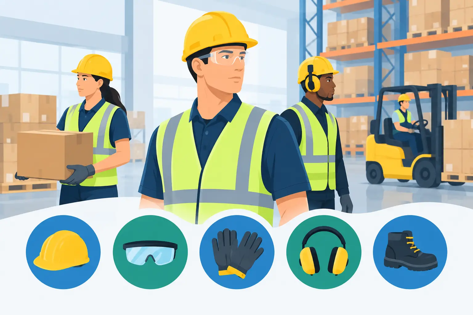 Best PPE for Warehouse Staff by Job Risk