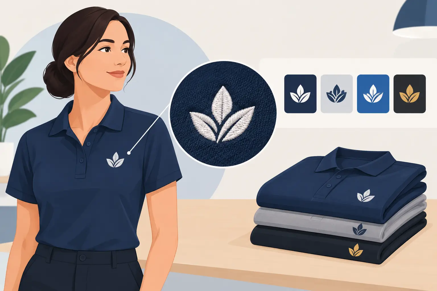 How to Choose Logo Embroidery for Uniforms